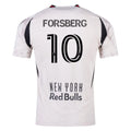 Men's Authentic Forsberg NY Red Bulls Away Jersey 25/26