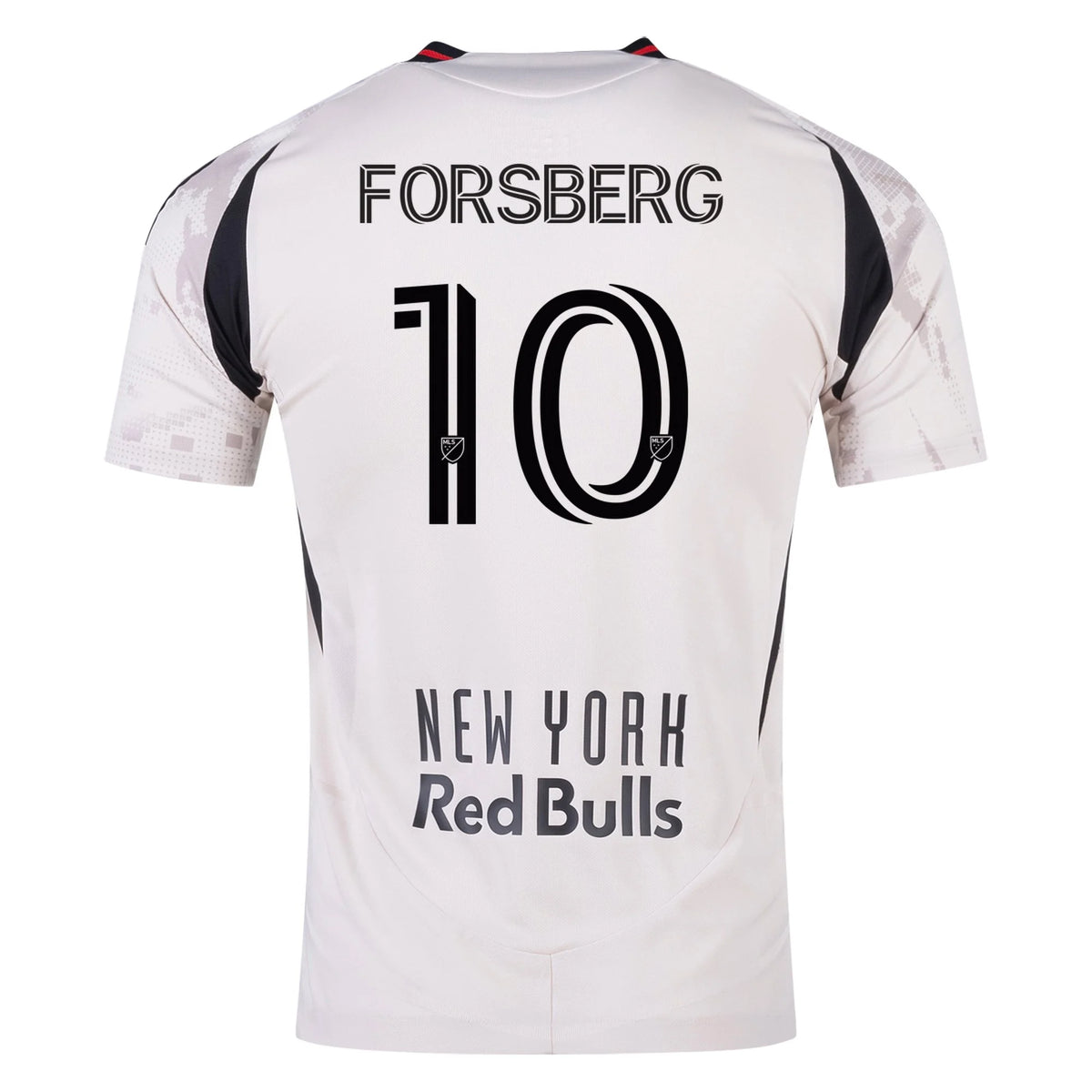 Men's Authentic Forsberg NY Red Bulls Away Jersey 25/26