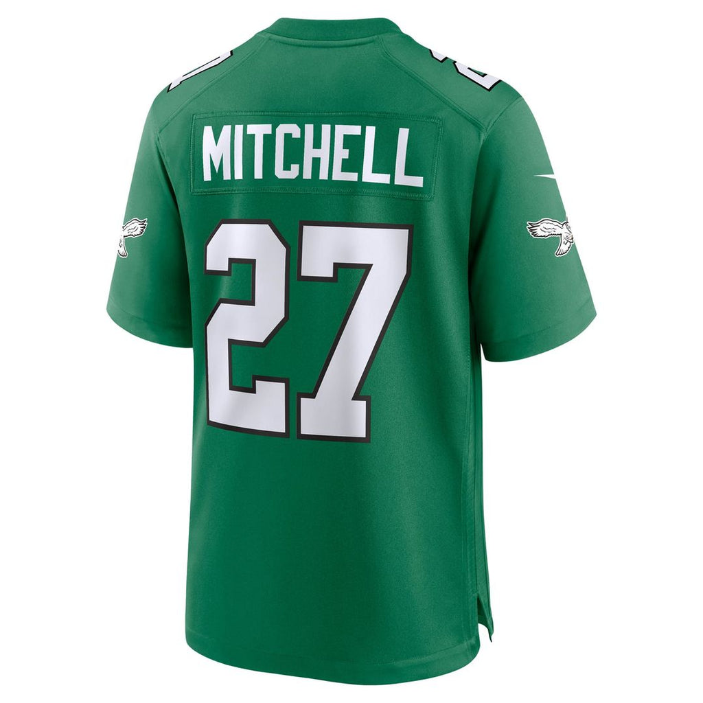 Men's Philadelphia Eagles Quinyon Mitchell Kelly Green Alternate