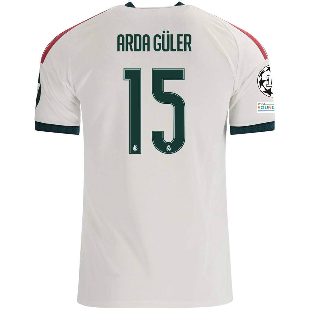 Men's Replica Arda Gouler Real Madrid Home Jersey 26/27