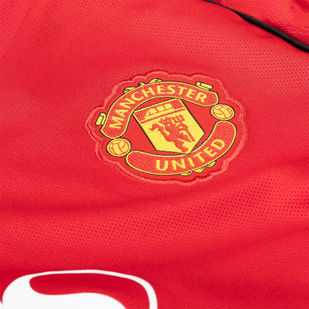 Kid's Replica Manchester United Long Sleeve Home Jersey 25/26
