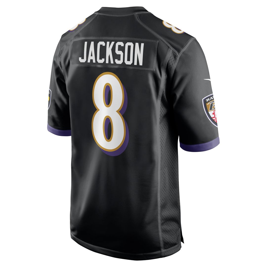 Men's Baltimore Ravens Lamar Jackson White