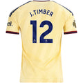 Men's Replica J. Timber Arsenal Third Jersey 26/27