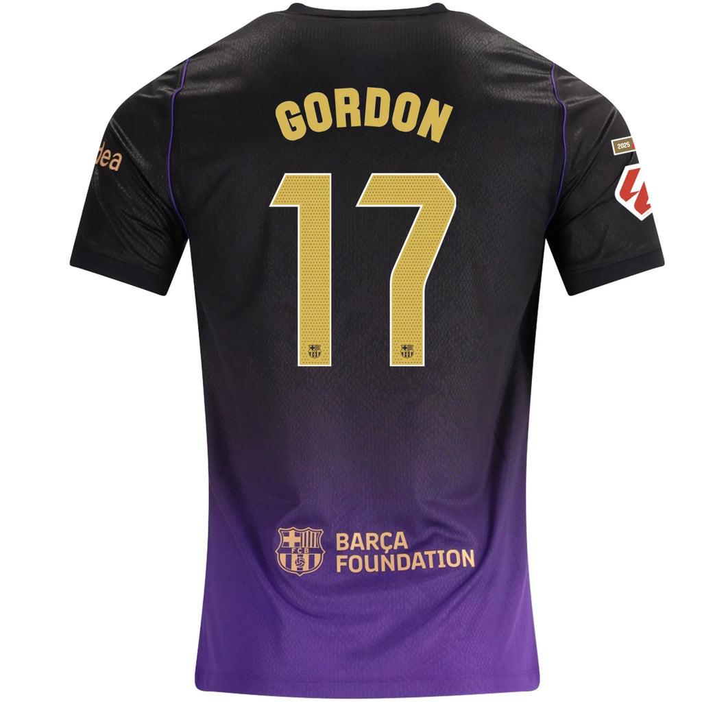 Men's Replica Gordon Barcelona Away Jersey 26/27