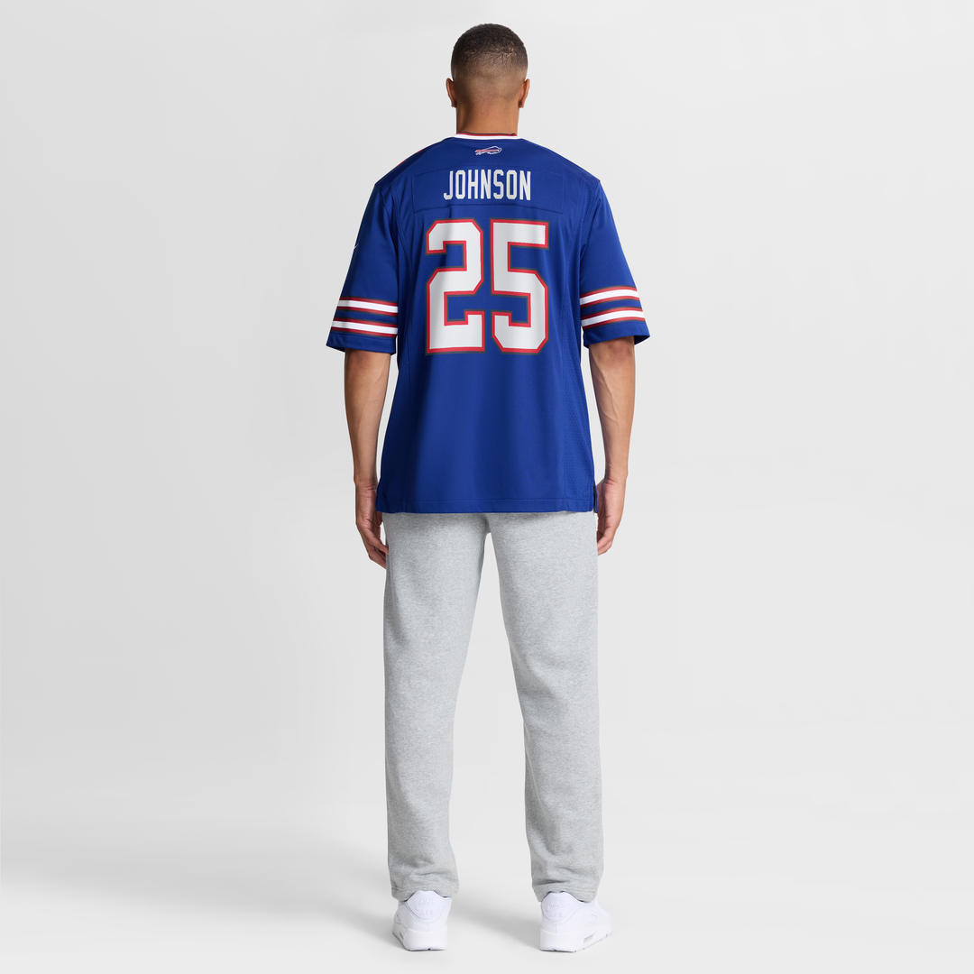 Men's Buffalo Bills Ty Johnson Royal Team