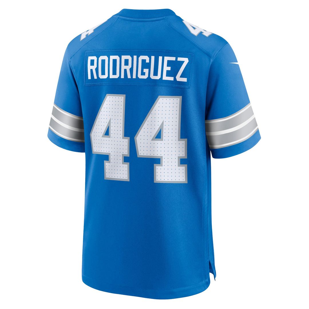Men's Detroit Lions Malcolm Rodriguez Black 2nd Alternate