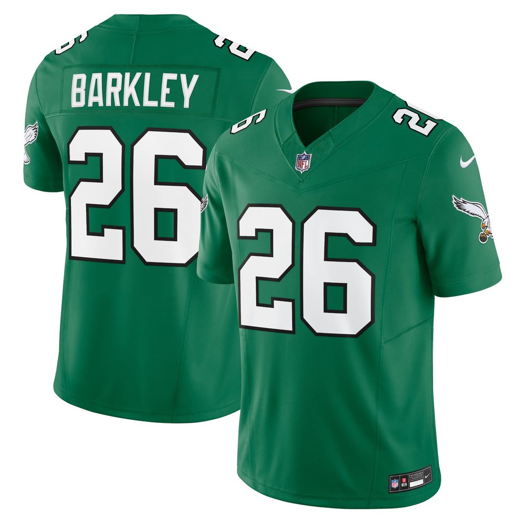 Men's Philadelphia Eagles Saquon Barkley Black Vapor F.U.S.E.