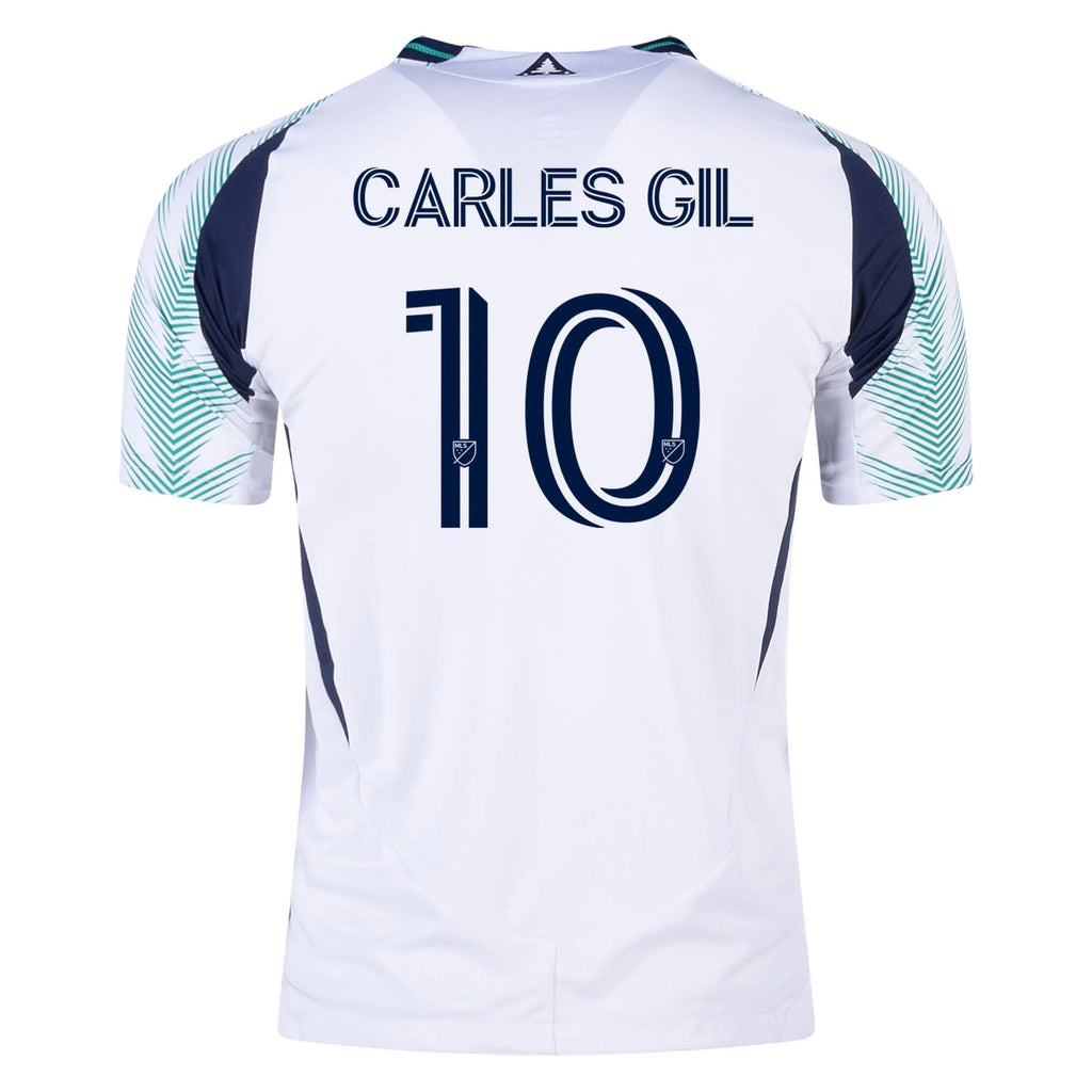 Men's Authentic Carles Gil New England Revolution Away Jersey 25/26