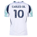 Men's Authentic Carles Gil New England Revolution Away Jersey 25/26