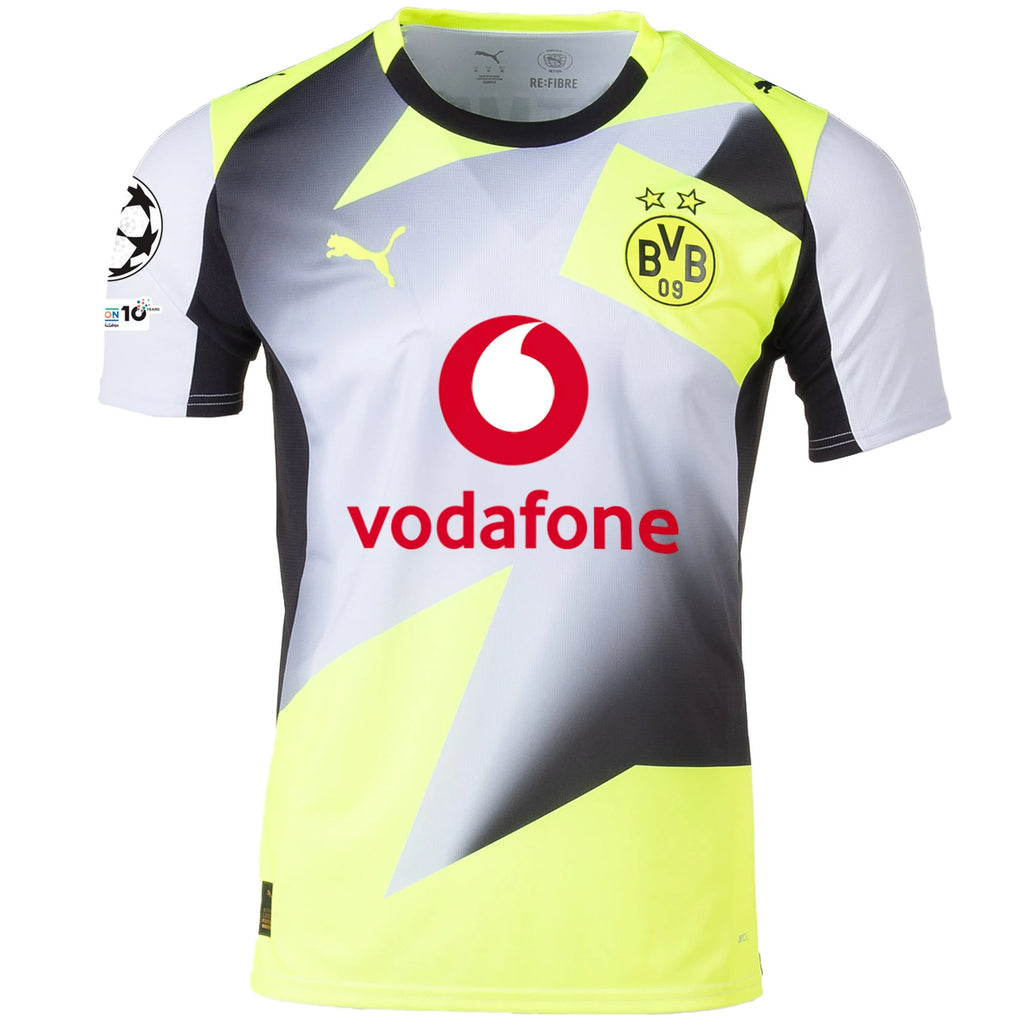 Men's Replica Borussia Dortmund Away Jersey 25/26 UCL