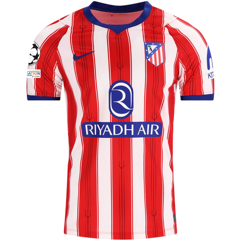 Men's Replica Atletico Madrid Home Jersey 26/27 UCL