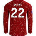 Men's Replica Ekitike Liverpool Long Sleeve Home Jersey 26/27
