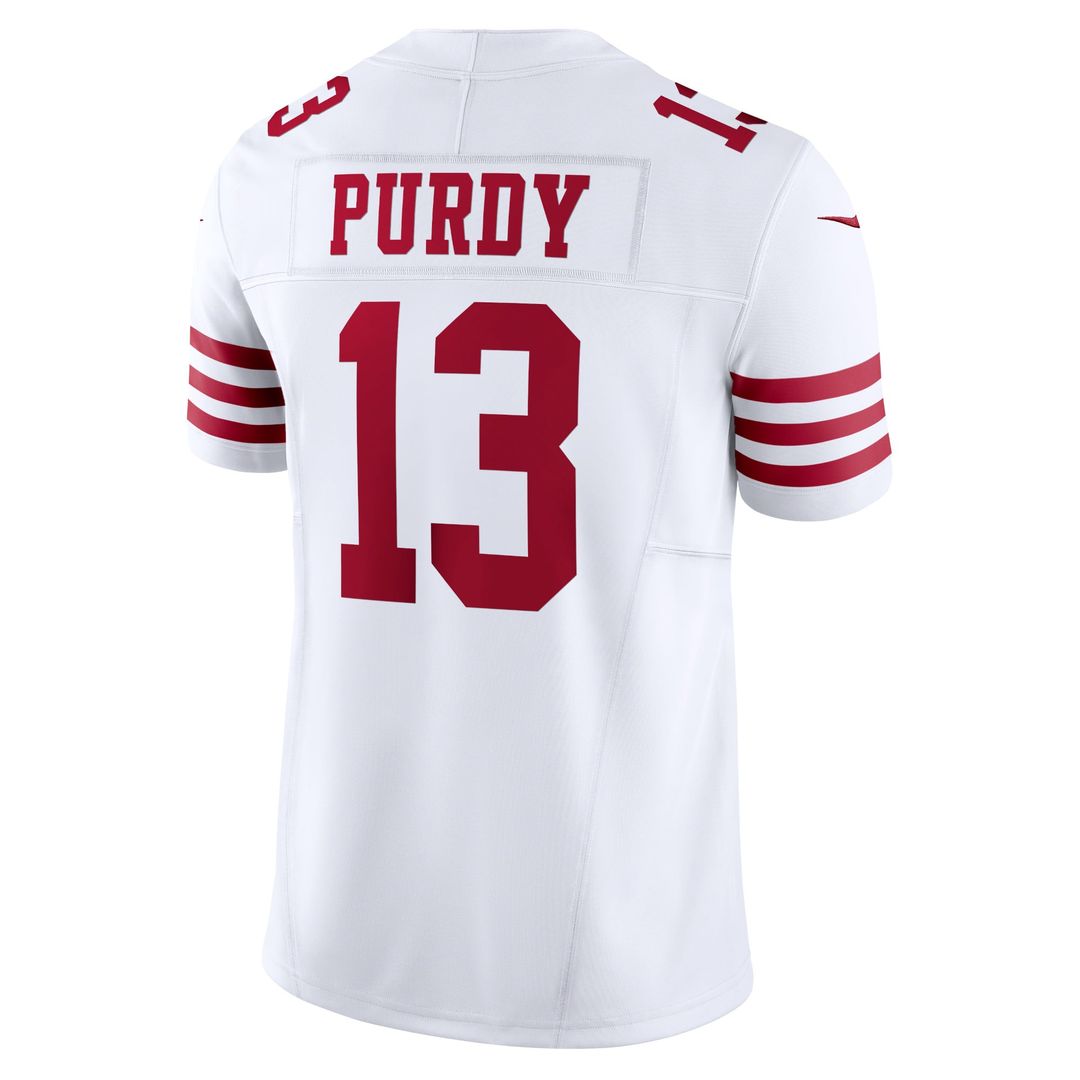 Men's San Francisco 49ers Brock Purdy Scarlet Vapor F.U.S.E.