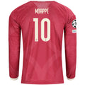 Men's Replica Mbappe Real Madrid Long Sleeve Third Jersey 26/27