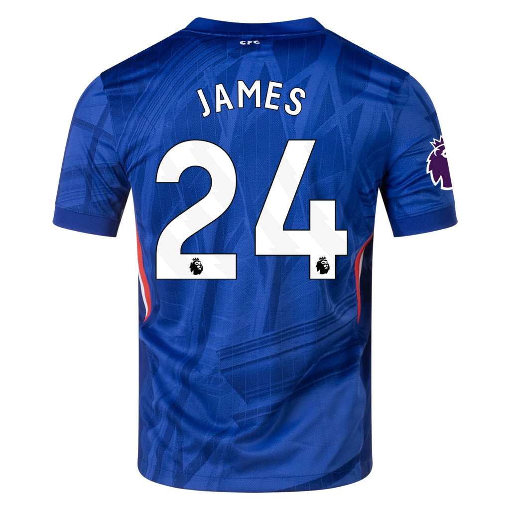 Men's Replica James Chelsea Home Jersey 25/26