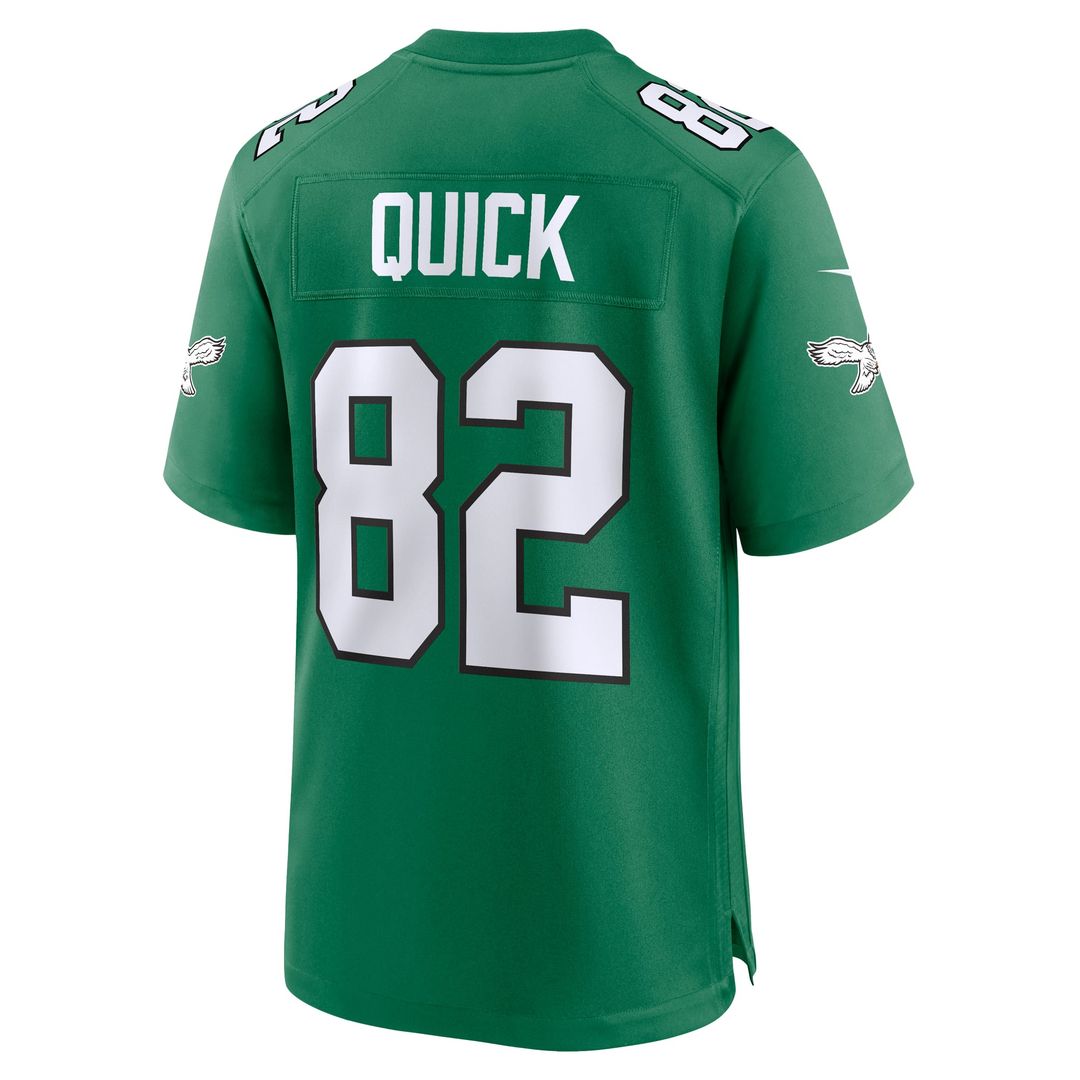 Men's Philadelphia Eagles Mike Quick Kelly Green Retired Player Alternate