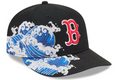 Boston Redsox MLB Waves 59FIFTY Fitted New Era Black/White