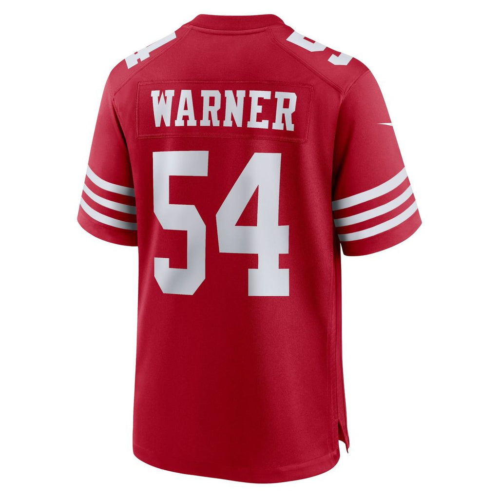 Men's San Francisco 49ers Fred Warner Scarlet Player