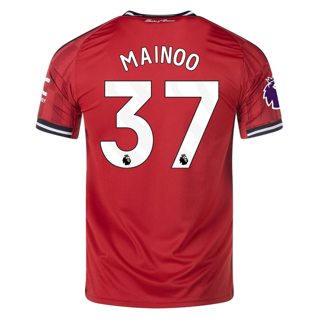 Men's Replica Mainoo Manchester United Home Jersey 25/26