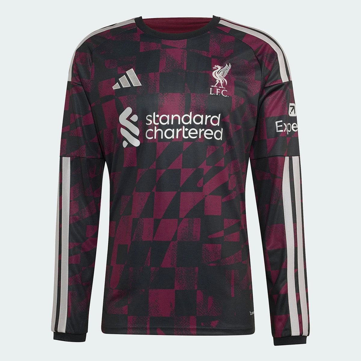 Men's Replica Liverpool Long Sleeve Third Jersey 26/27