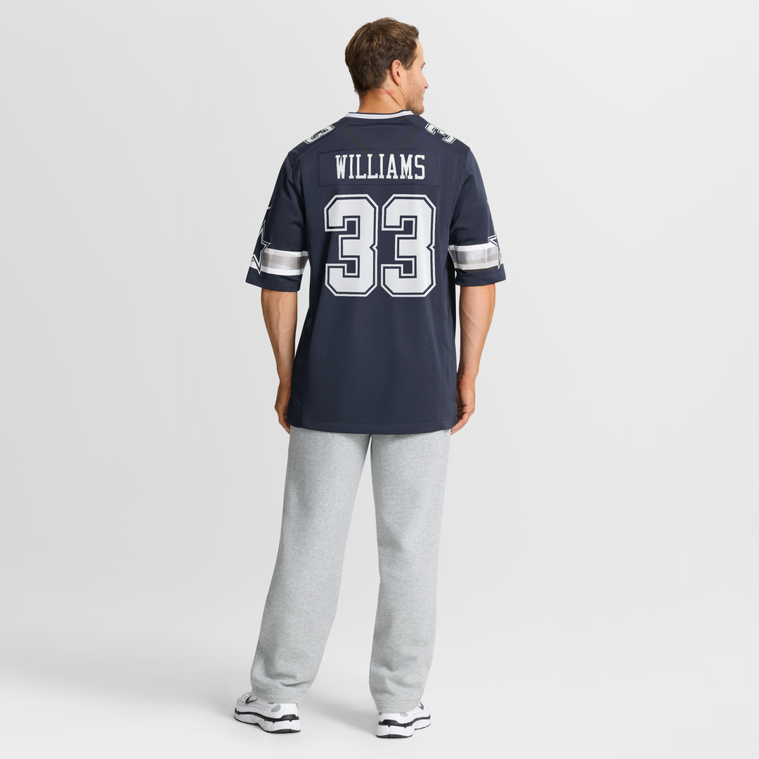 Men's Dallas Cowboys Javonte Williams Navy Team