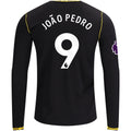 Men's Replica Joao Pedro Chelsea Long Sleeve Away Jersey 26/27