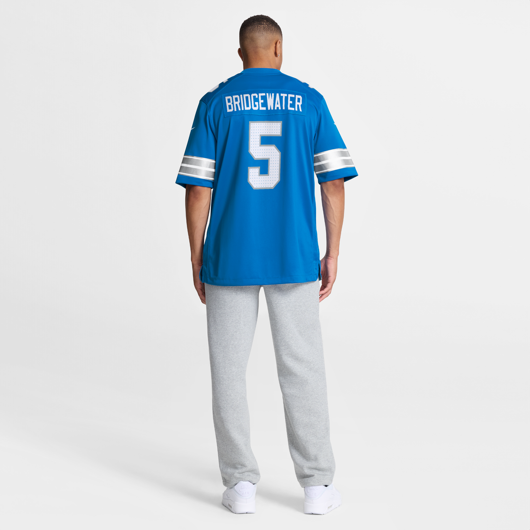 Men's Detroit Lions Teddy Bridgewater Blue Team