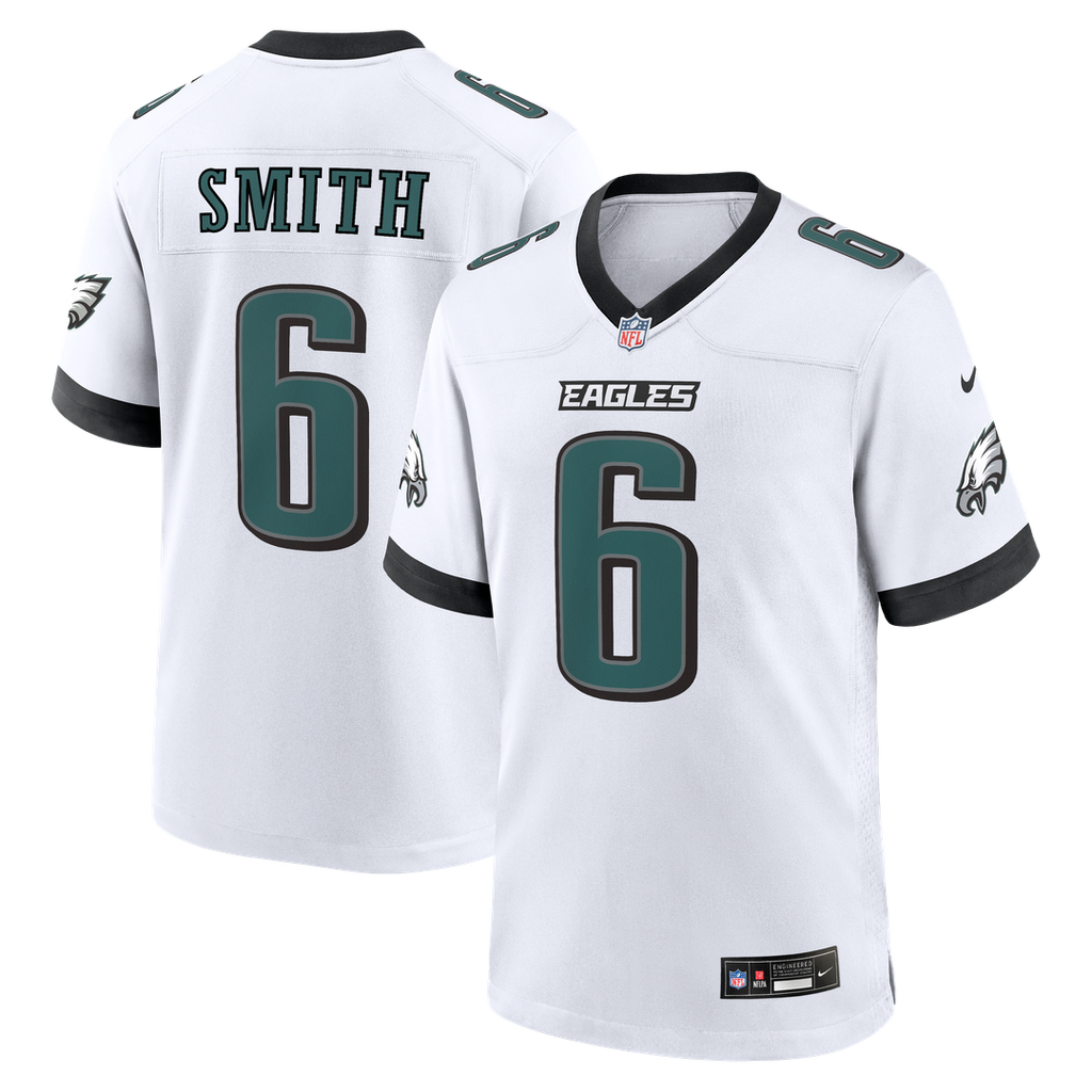 Men's Philadelphia Eagles DeVonta Smith White