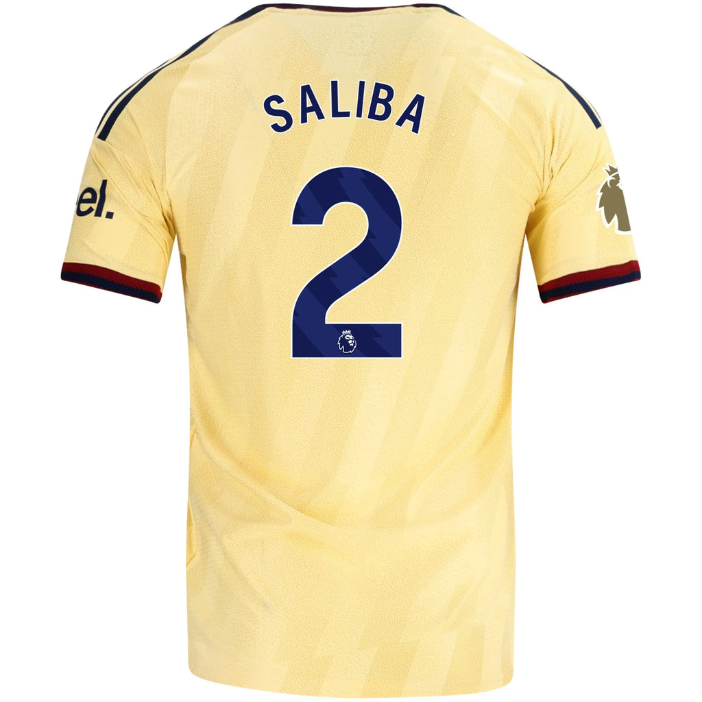 Men's Authentic Saliba Arsenal Third Jersey 26/27