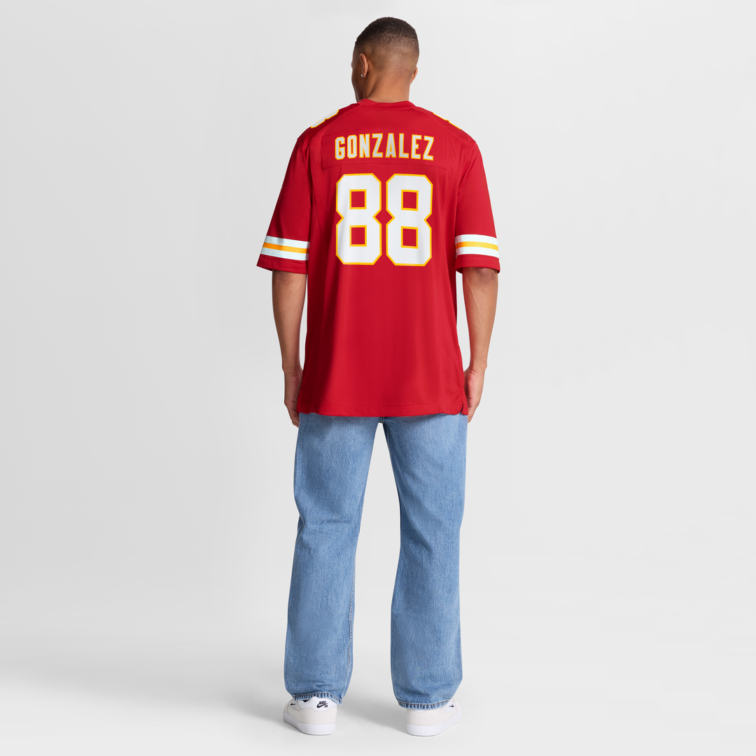 Men's Kansas City Chiefs Tony Gonzalez White Retired Player