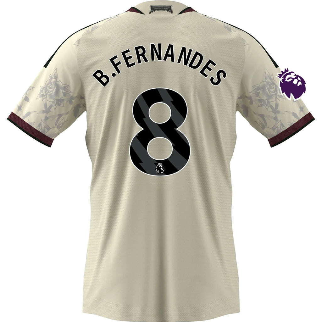 Men's Authentic B. Fernandes Manchester United Third Jersey 26/27