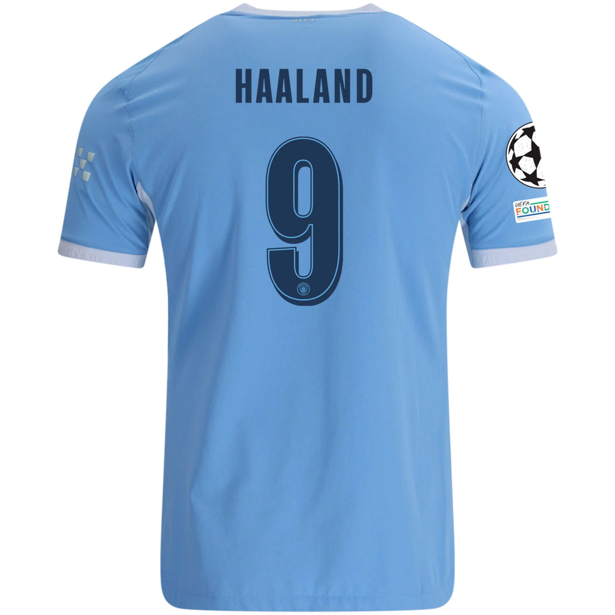 Men's Authentic Haaland Manchester City Home Jersey 26/27 UCL