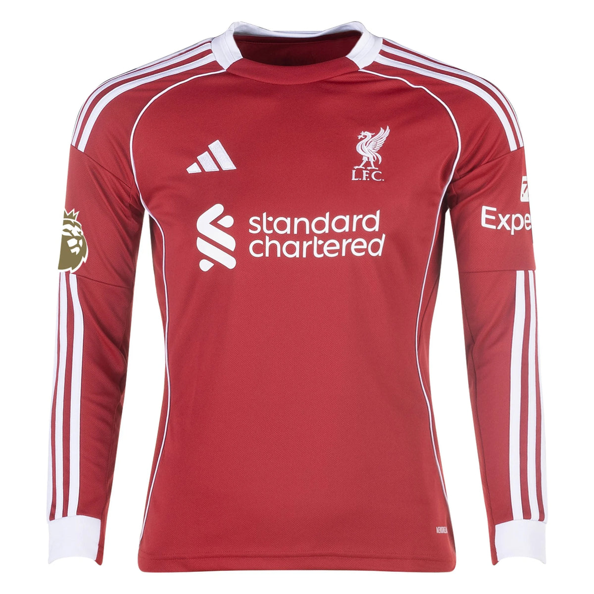 Kid's Replica Diogo J. Liverpool Long Sleeve Home Jersey 25/26