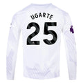 Men's Authentic Ugarte Manchester United Long Sleeve Away Jersey 25/26