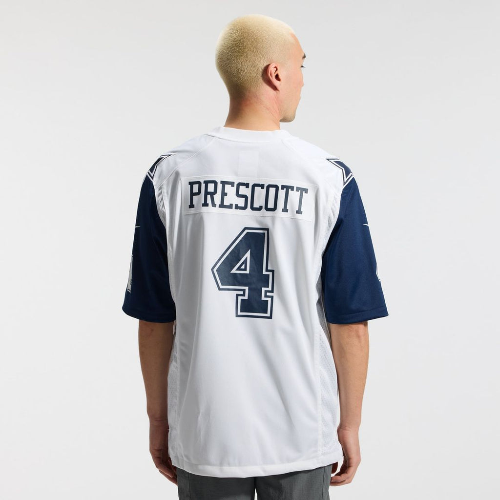 Men's Dallas Cowboys Dak Prescott Navy Alternate Game Team Jersey