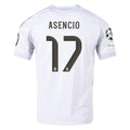 Men's Authentic Asencio Real Madrid Home Jersey 25/26