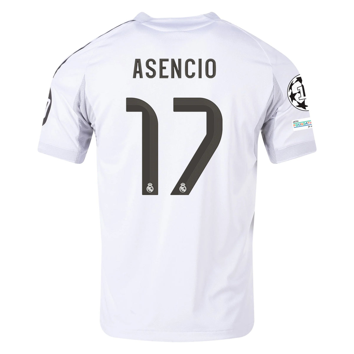 Men's Authentic Asencio Real Madrid Home Jersey 25/26