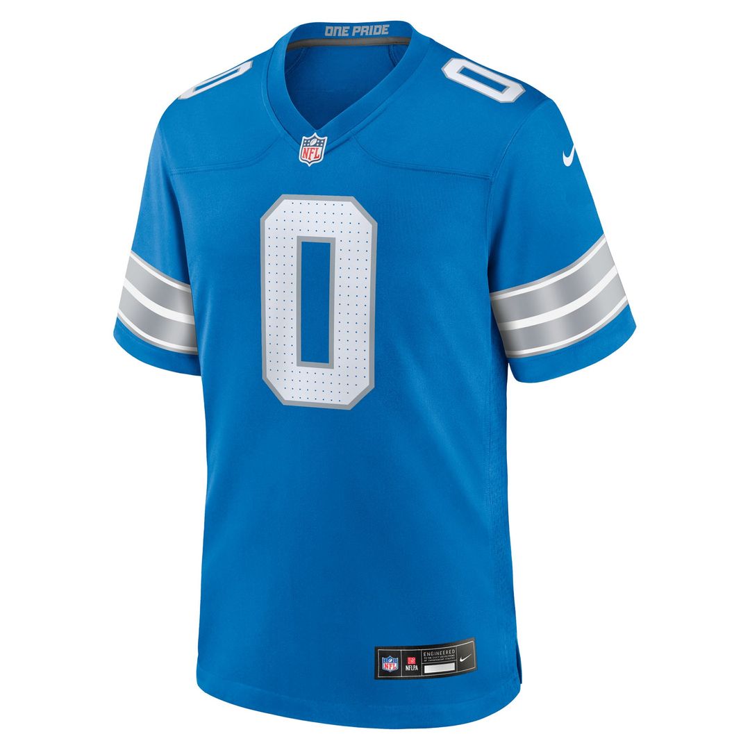 Men's Detroit Lions Jahmyr Gibbs White Game Player Jersey