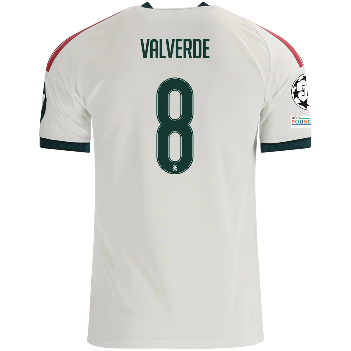 Men's Replica Valverde Real Madrid Home Jersey 26/27