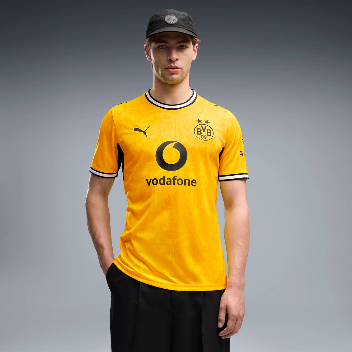Men's Replica Borussia Dortmund Home Jersey 26/27