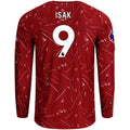Men's Authentic Isak Liverpool Long Sleeve Home Jersey 26/27