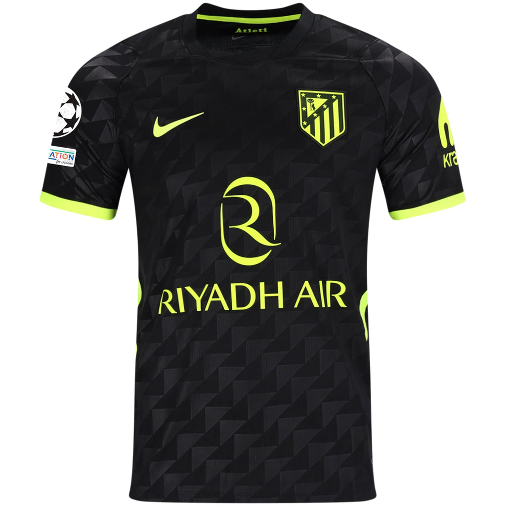 Men's Replica Atletico Madrid Away Jersey 26/27 UCL