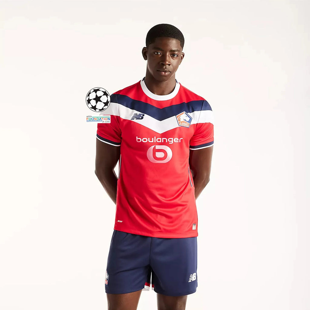 Men's Replica Lille Home Jersey 26/27 UCL