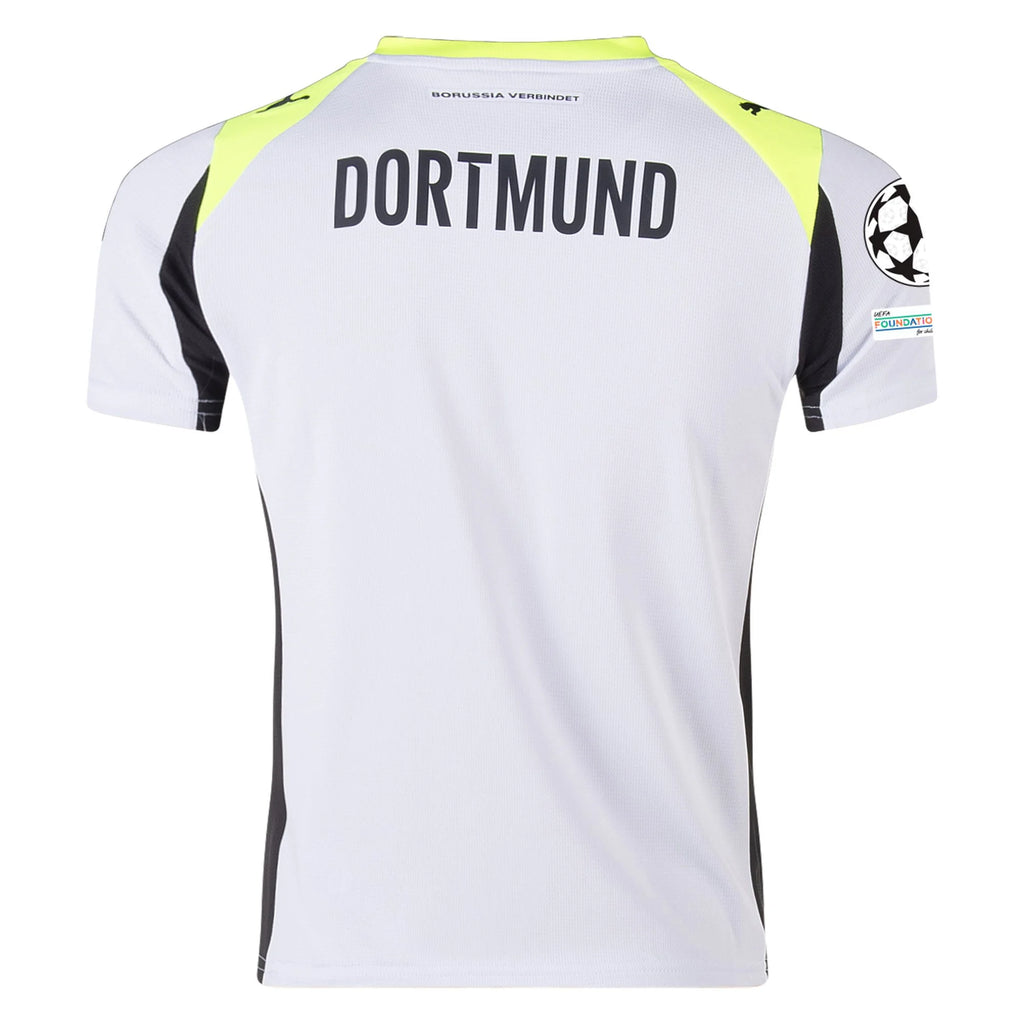 Kid's Replica Borussia Dortmund Away Jersey 25/26 UCL