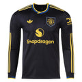 Men's Authentic Manchester United Long Sleeve Third Jersey 25/26