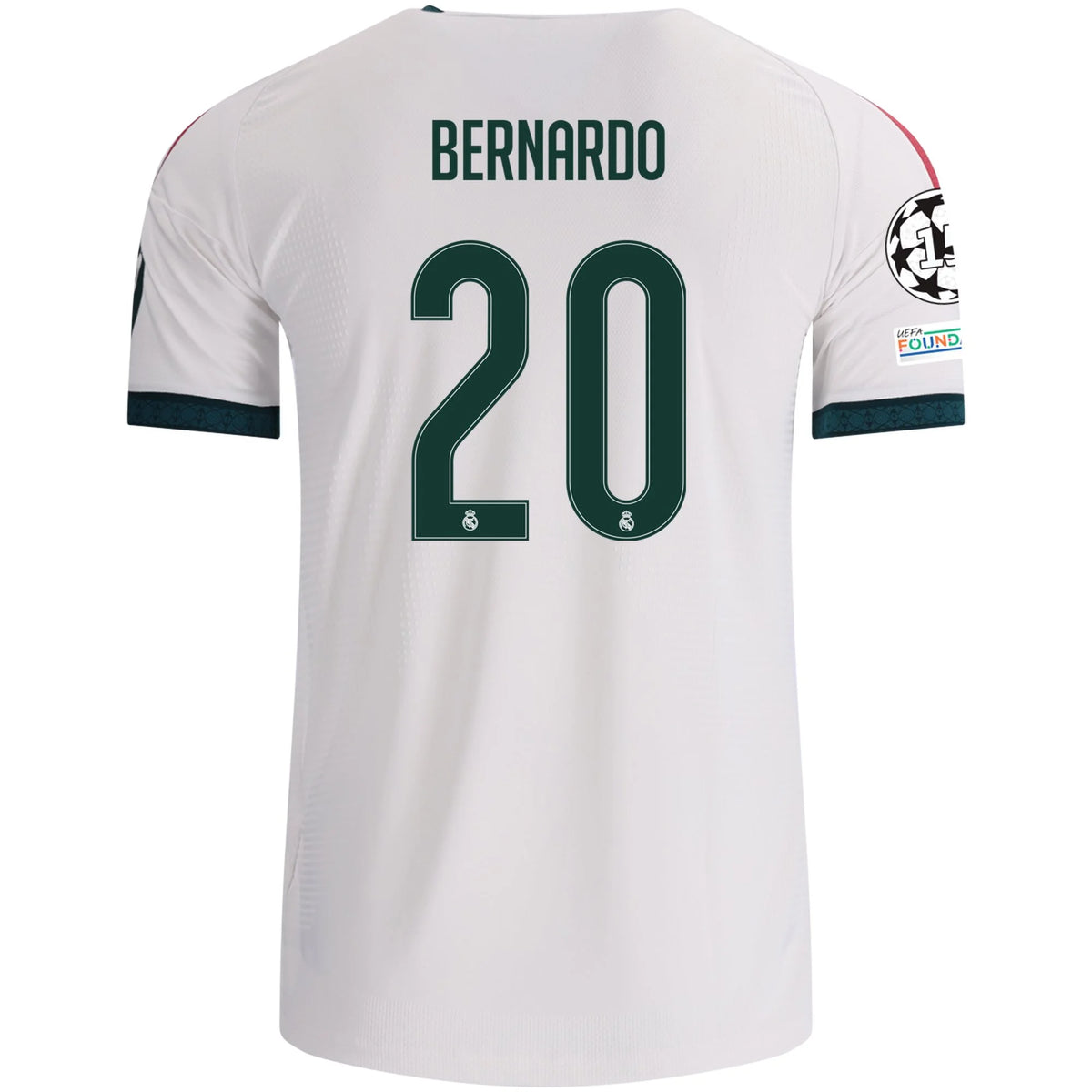 Men's Authentic Bernardo Real Madrid Home Jersey 26/27