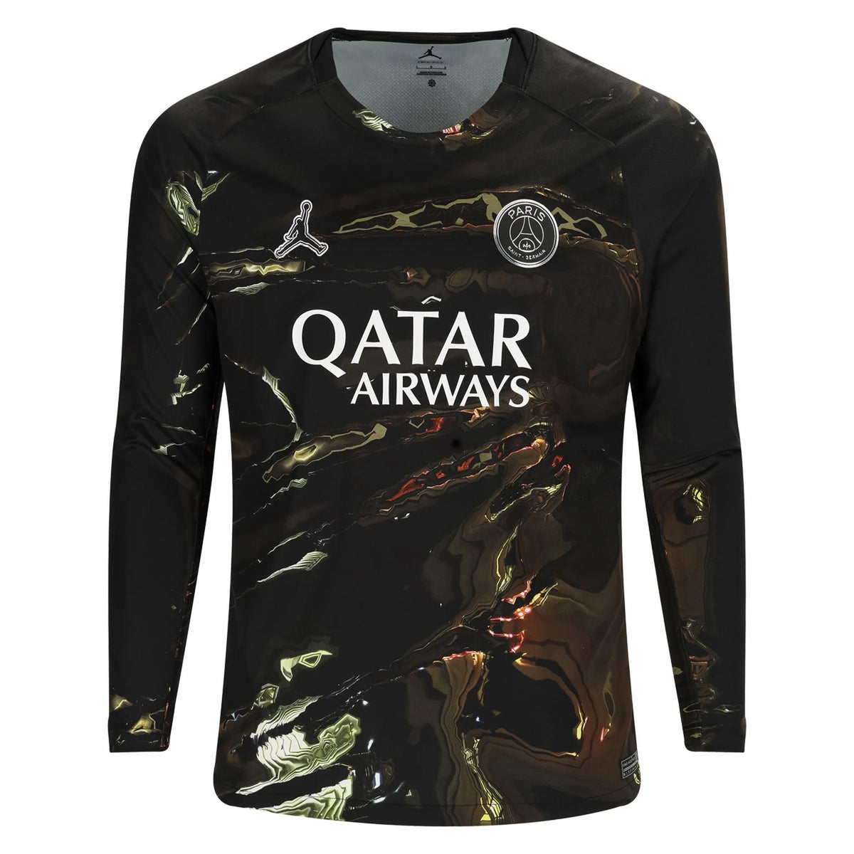 Men's Replica Paris Saint-Germain Long Sleeve Fifth Jersey 25/26