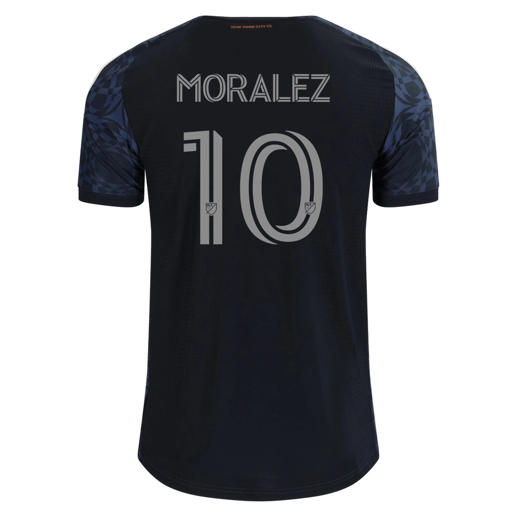 Men's Authentic Moralez New York City FC Away Jersey 2026