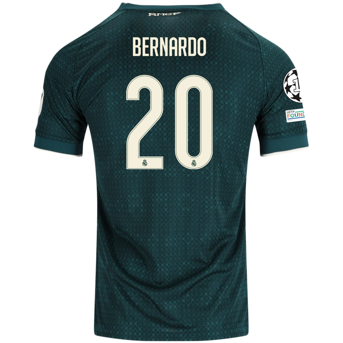 Men's Authentic Bernardo Real Madrid Away Jersey 26/27