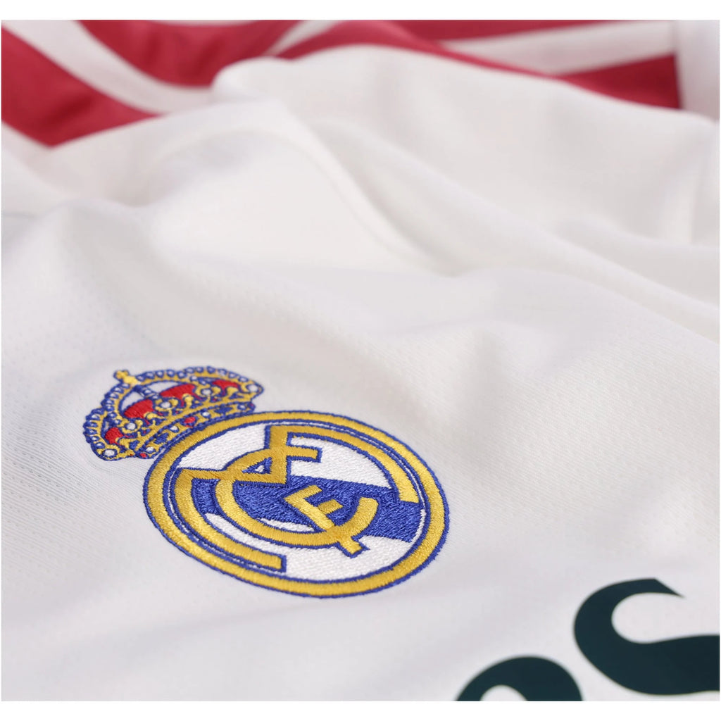 Men's Replica Real Madrid Long Sleeve Home Jersey 26/27